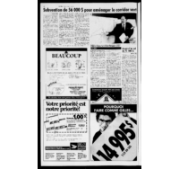 La Tribune subvention 56 000 17 mars 1993 - 1993-03-17