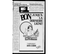 La Tribune Corridors verts 14 février 1994 - 1994-02-14